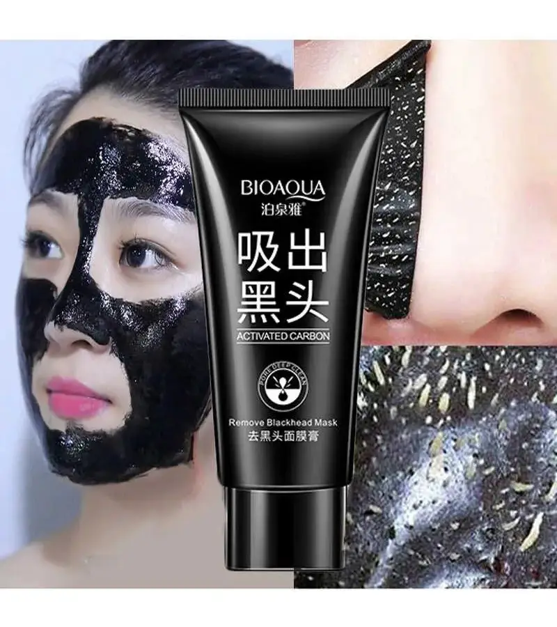 BIOAQUA ACTIVATED CARBON CHARCOAL BLACKHEAD REMOVAL CLEANSING DEEP PORES